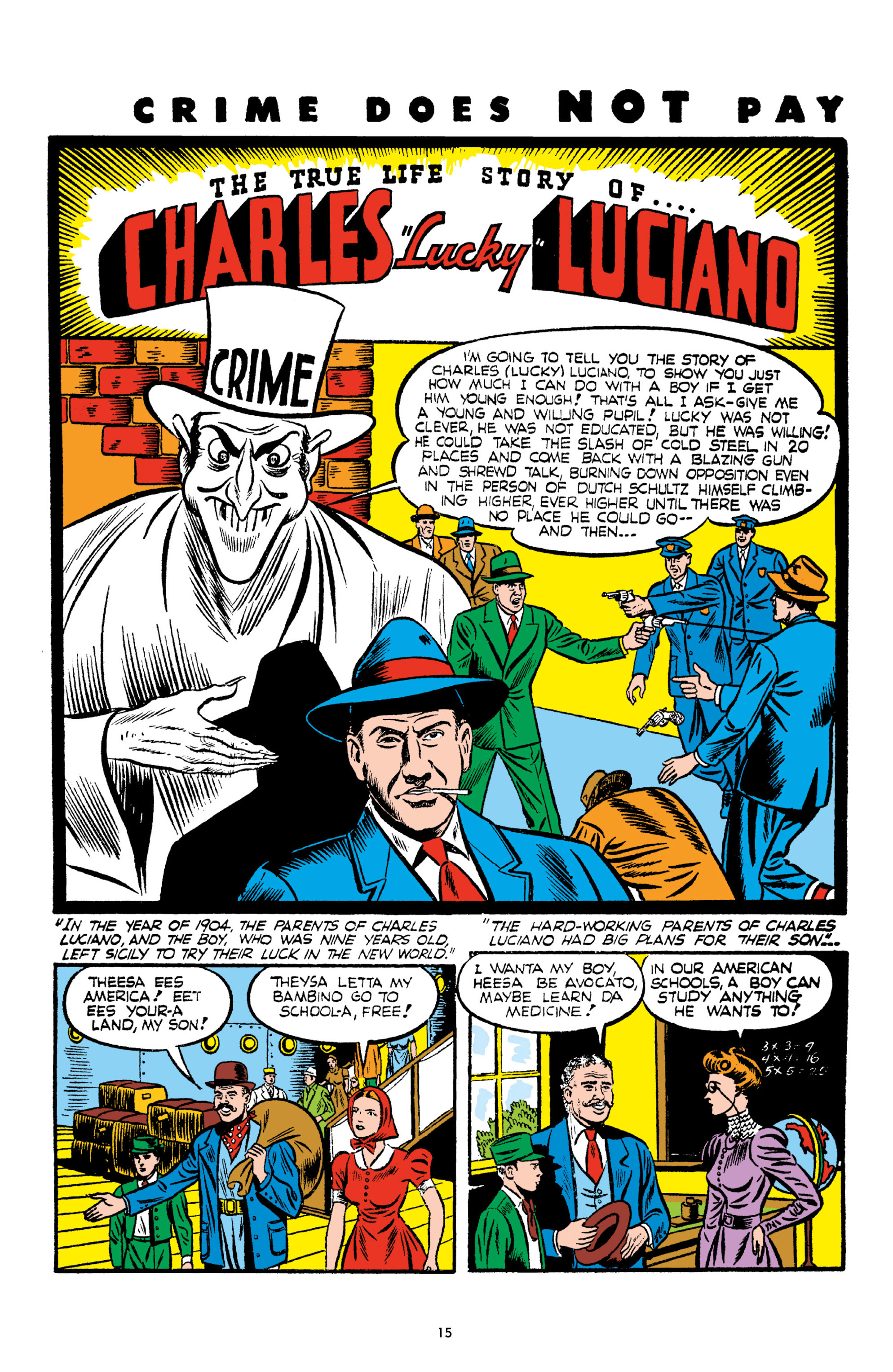 Read online Crime Does Not Pay Archives comic -  Issue # TPB 2 (Part 1) - 15