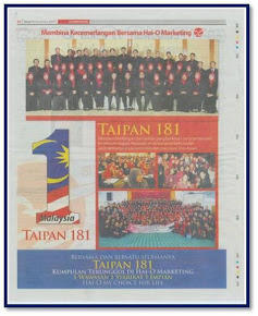 Kumpulan Terunggul Di Hai-O Marketing