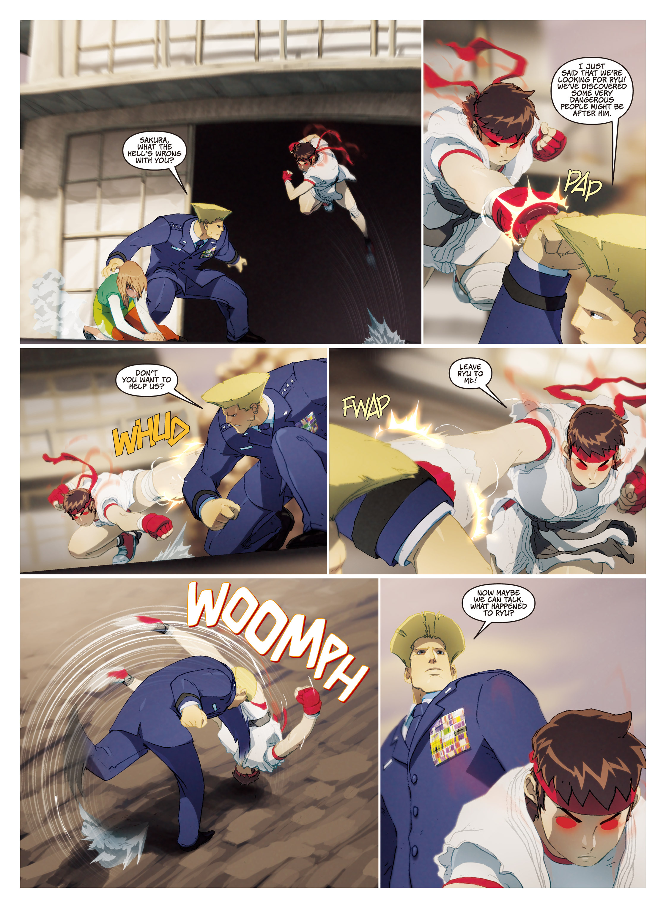 Read online Super Street Fighter comic -  Issue # Vol.1 - New Generations - 13