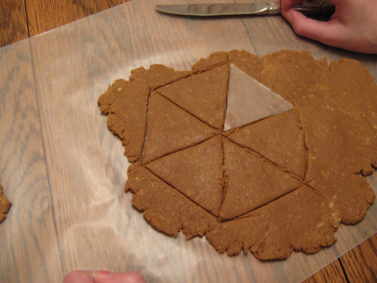 Almost Unschoolers: Gingerbread Tetrahedrons - More Fun With Triangles