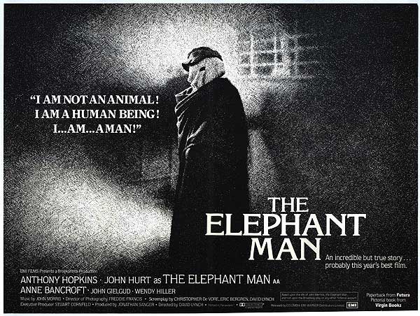 Image result for The Elephant Man 1980 movie