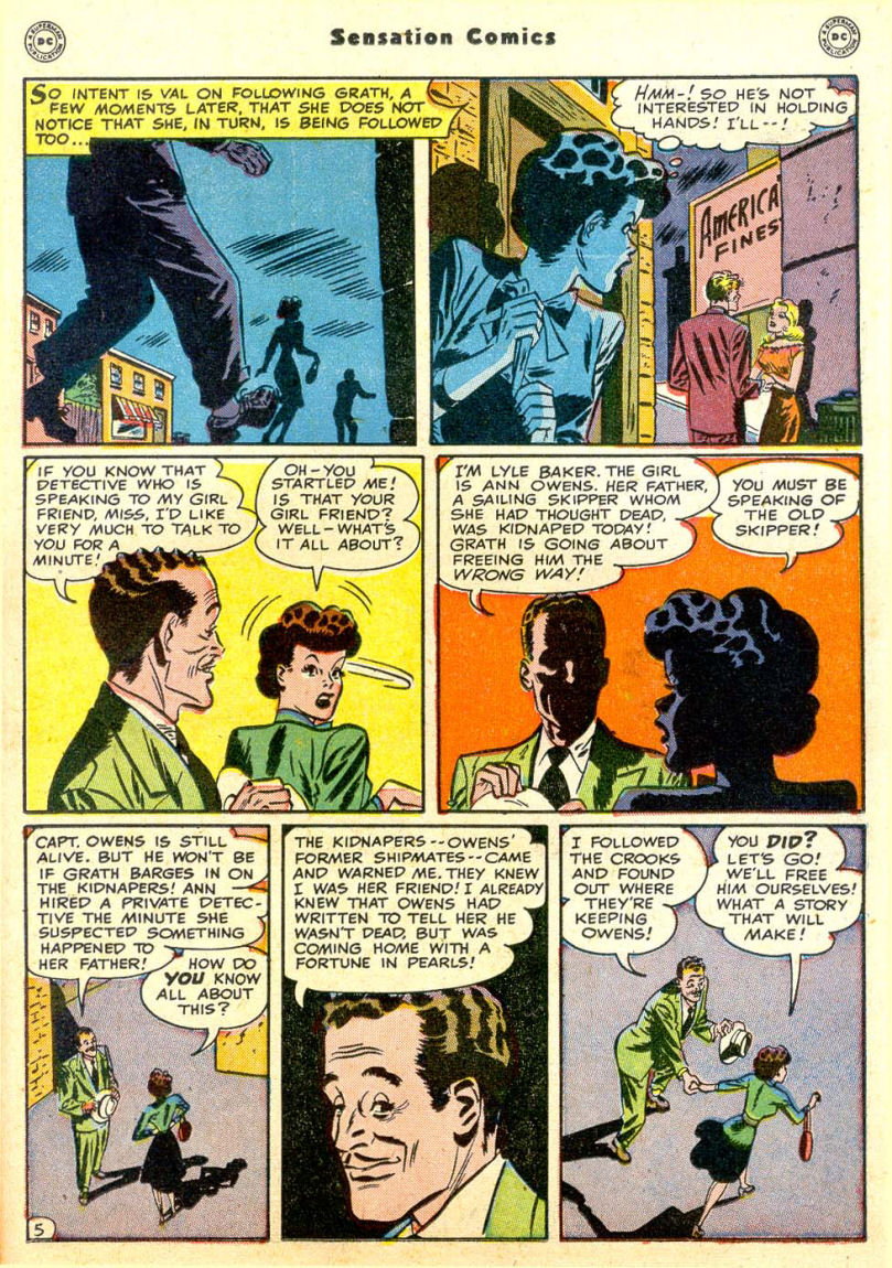 Read online Sensation (Mystery) Comics comic -  Issue #85 - 20