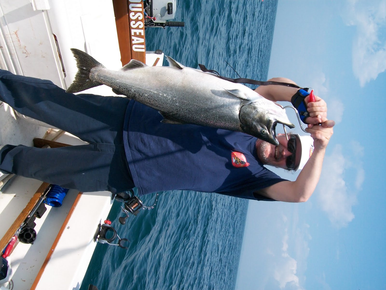 guide Lac Ontario saumon chinook . coho et truite steelhead