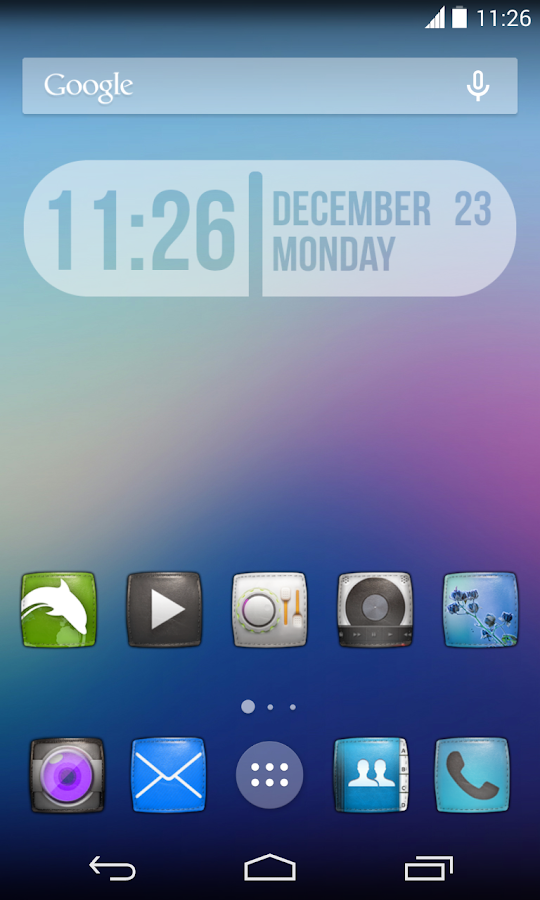 Purity(APEX NOVA KITKAT THEME) v1.0.1 APK Personalization Apps Free Download