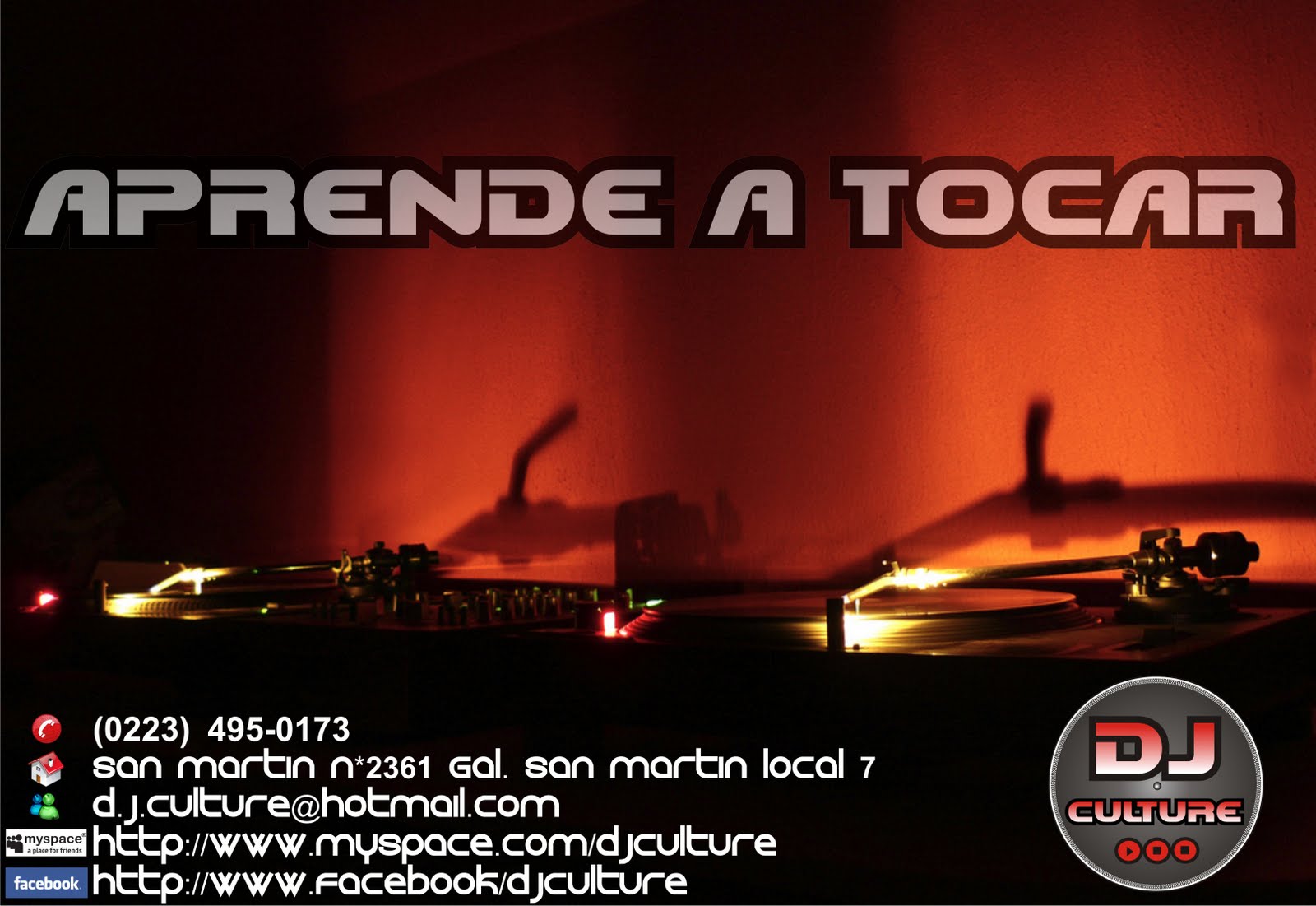 DJ CULTURE RECORD STORE MAR DEL PLATA