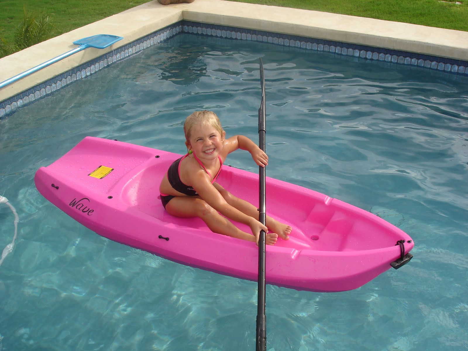 Davis Divas and Dude Pink Kayaks