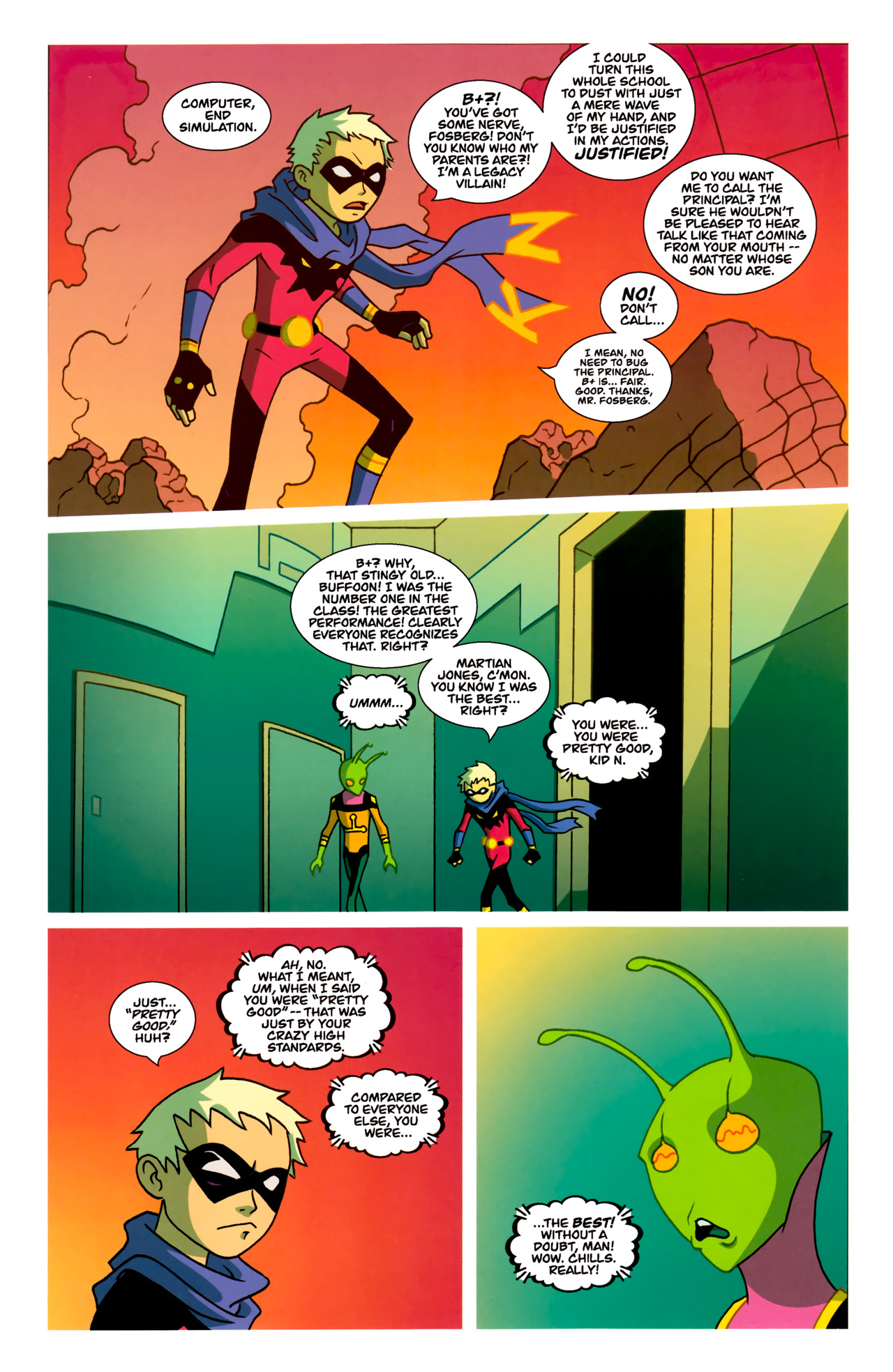 Read online Gladstone's School for World Conquerors (2011) comic -  Issue #1 - 14