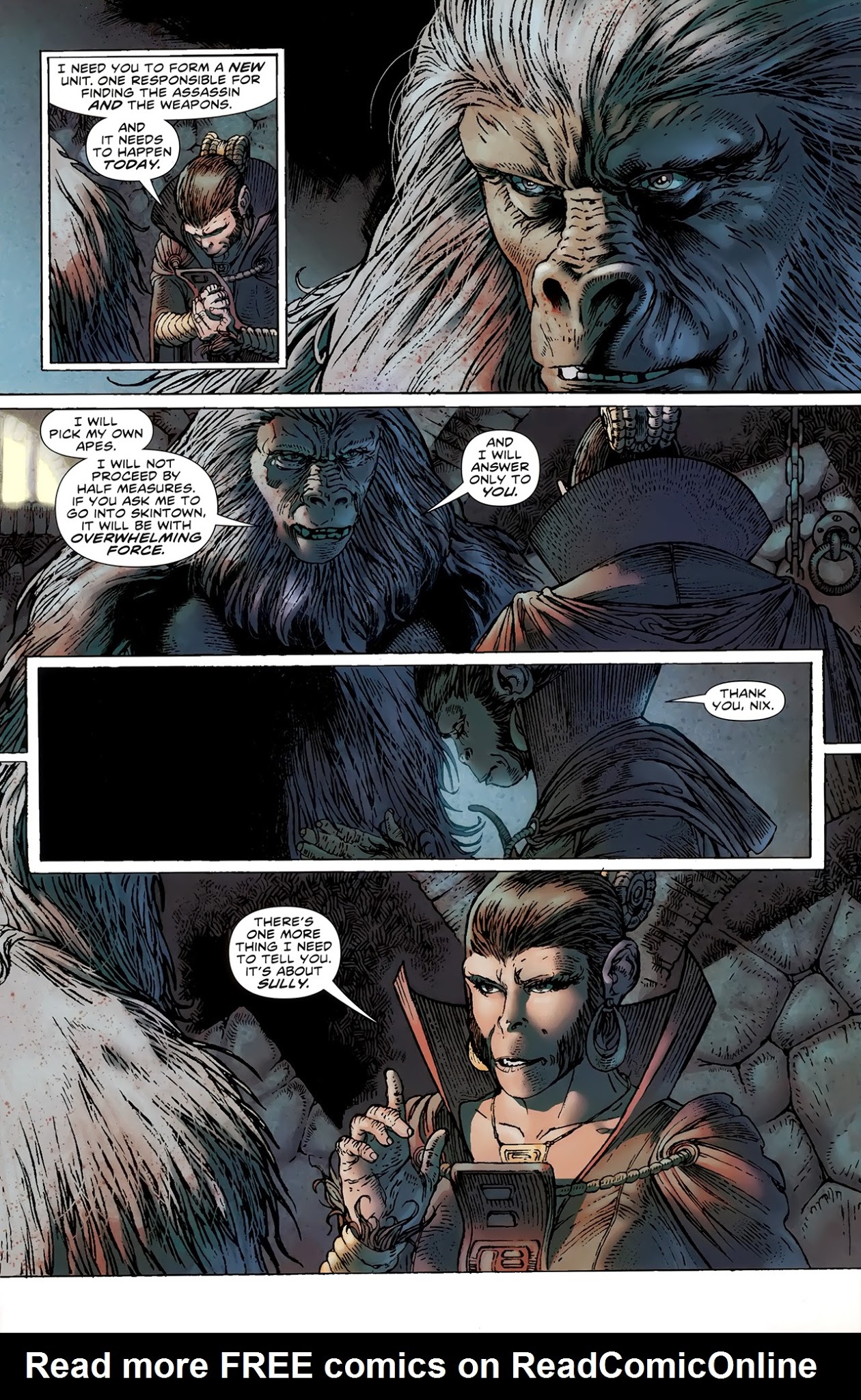 Read online Planet of the Apes (2011) comic -  Issue #2 - 8