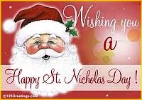 St. Nicolas Day greetings