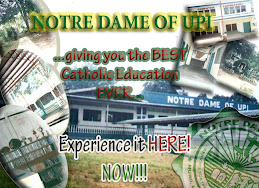 Notre Dame of Upi through the years...