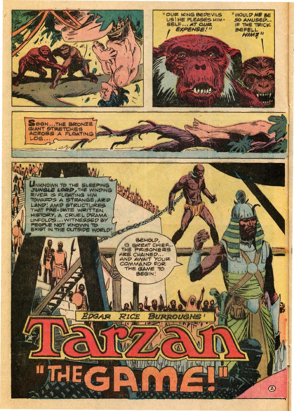 Read online Tarzan (1972) comic -  Issue #229 - 4