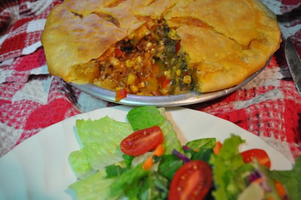 The Friday Friends Southwest Taco Pot Pie