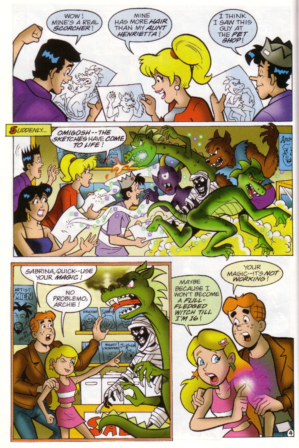 Read online Archie's Weird Mysteries 1999 comic -  Issue # Full - 6
