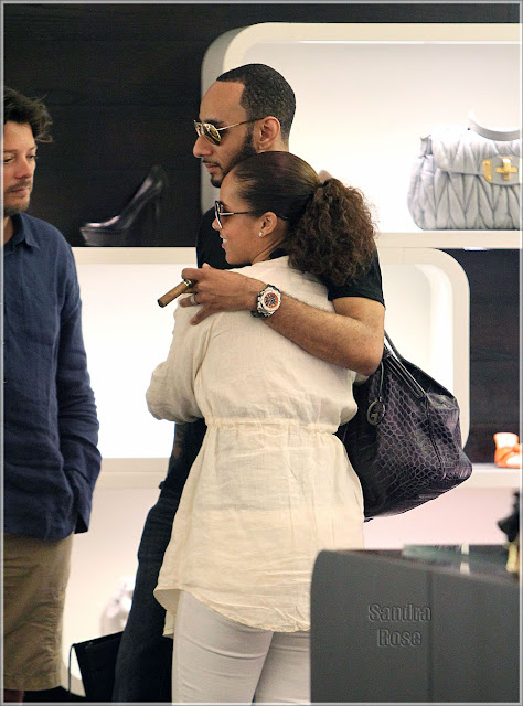 Blazeadams 247 Spotted Alicia Keys And Swizz Beatz