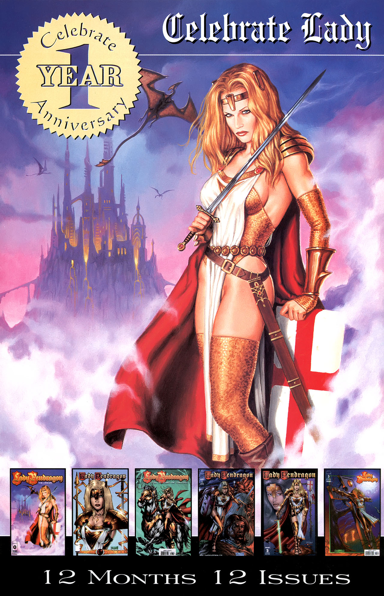Read online Alley Cat Vs. Lady Pendragon comic -  Issue # Full - 21