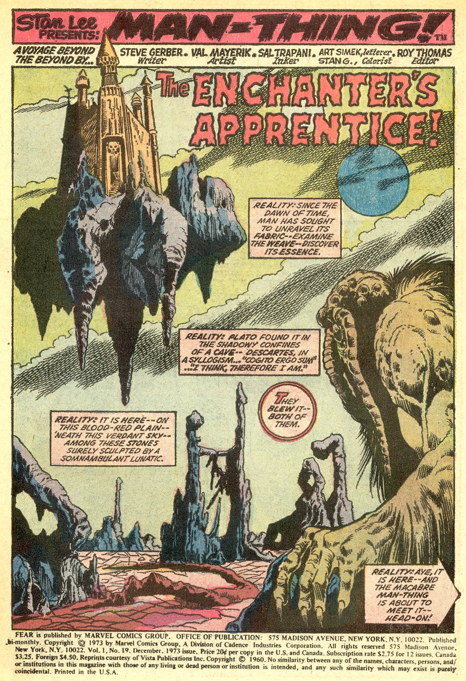 Read online Fear comic -  Issue #19 - 2