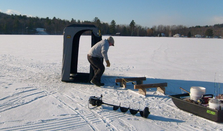 GUIDED VERMONT ICE FISHING TRIPS Vermont Ice Fishing