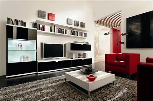 Interior Contrast Design Interior Design Living Room