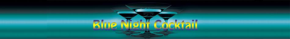 Blue Night Cocktail