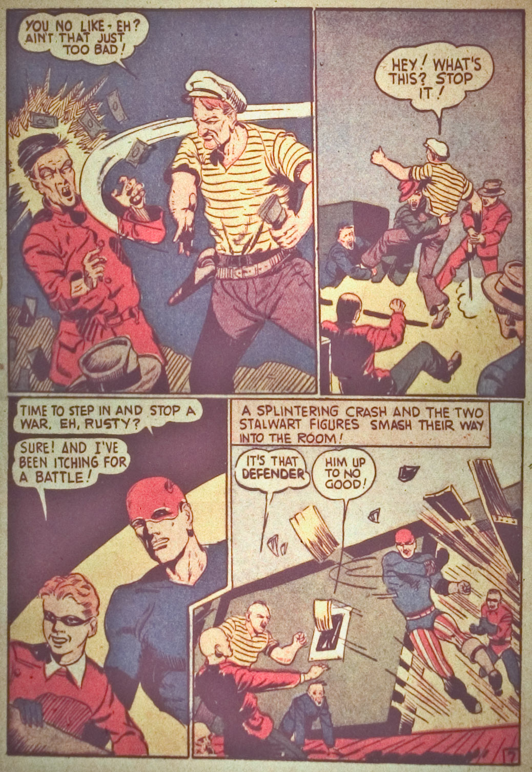 Read online USA Comics comic -  Issue #1 - 11