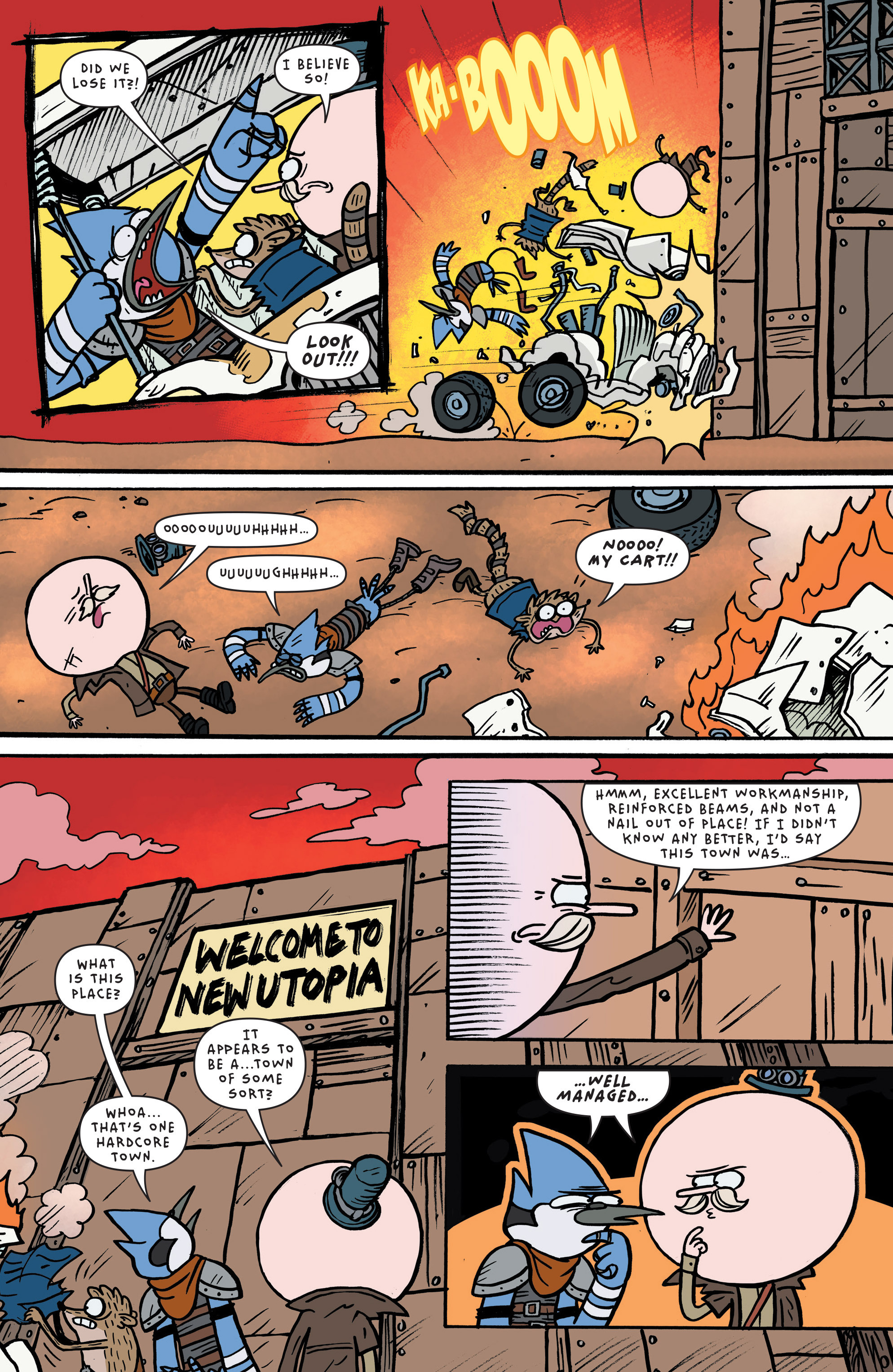 Read online Regular Show comic -  Issue #39 - 6