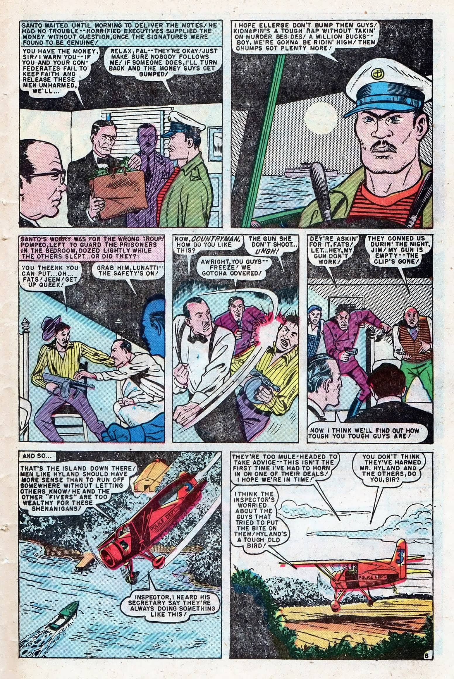 Read online Crime Cases Comics (1950) comic -  Issue #24 - 39