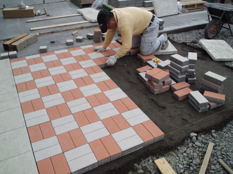 いえづくり日記 インターロッキング