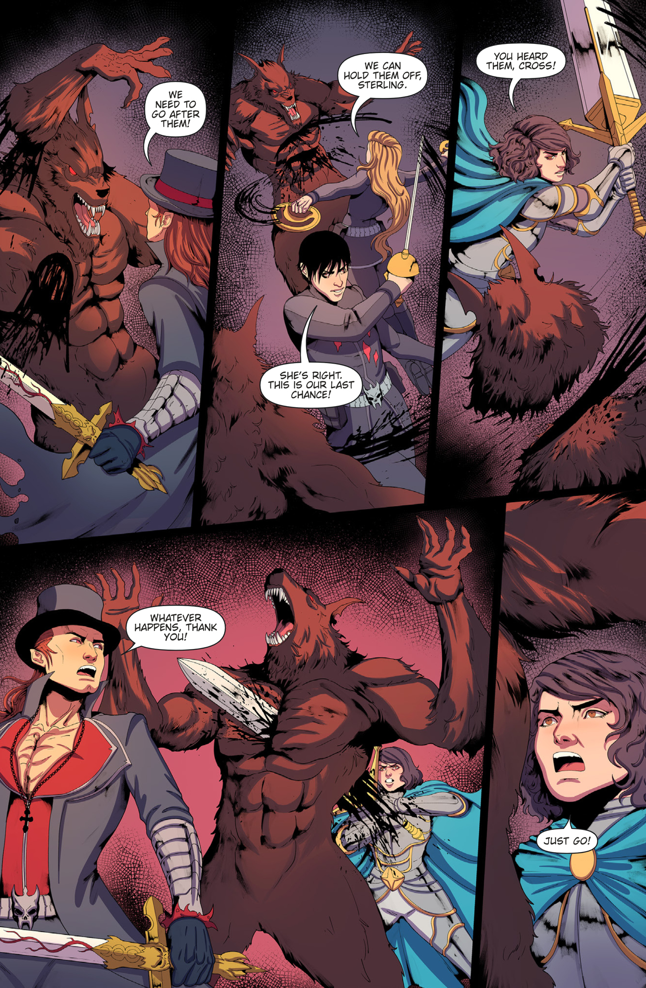 Read online Wolvenheart comic -  Issue #13 - 20