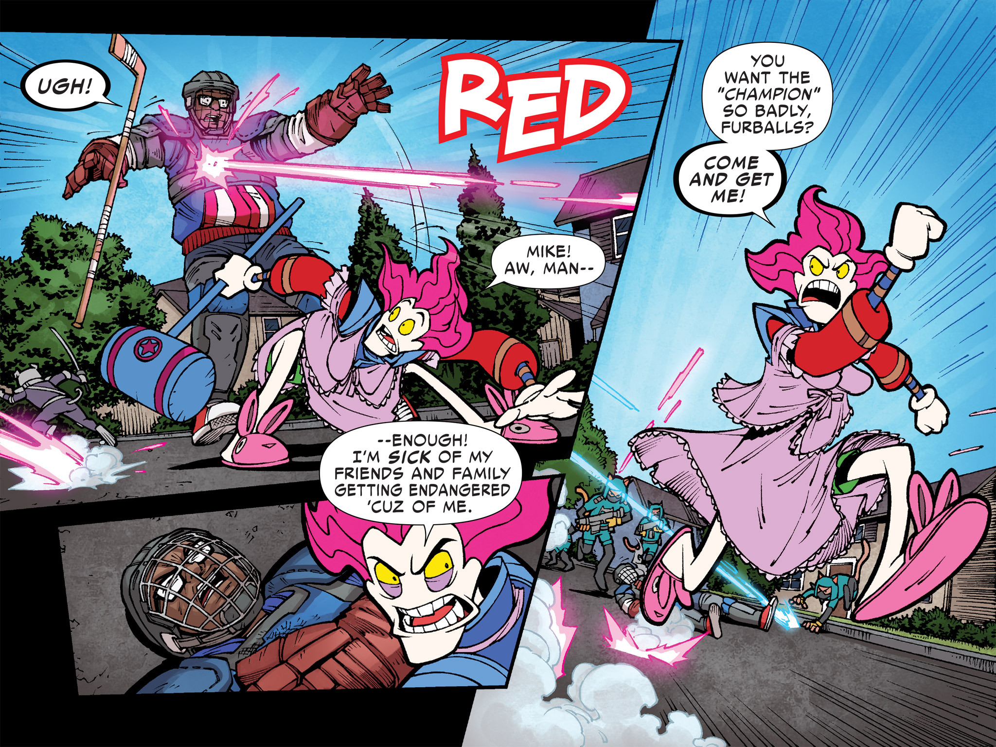 Read online Slapstick Infinite Comic comic -  Issue #4 - 60