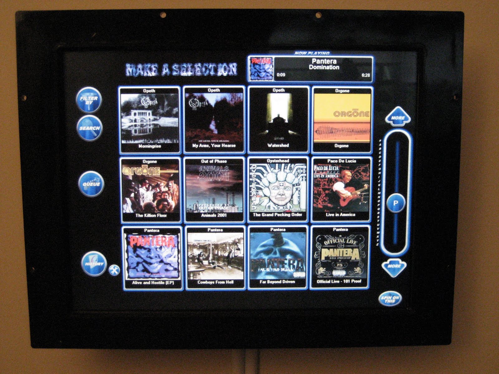 A Modding Home Companion My Touchscreen Jukebox