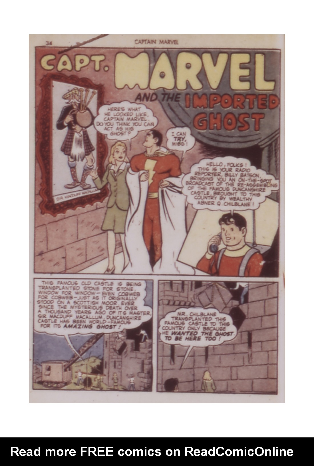 Read online Captain Marvel Adventures comic -  Issue #21 - 34