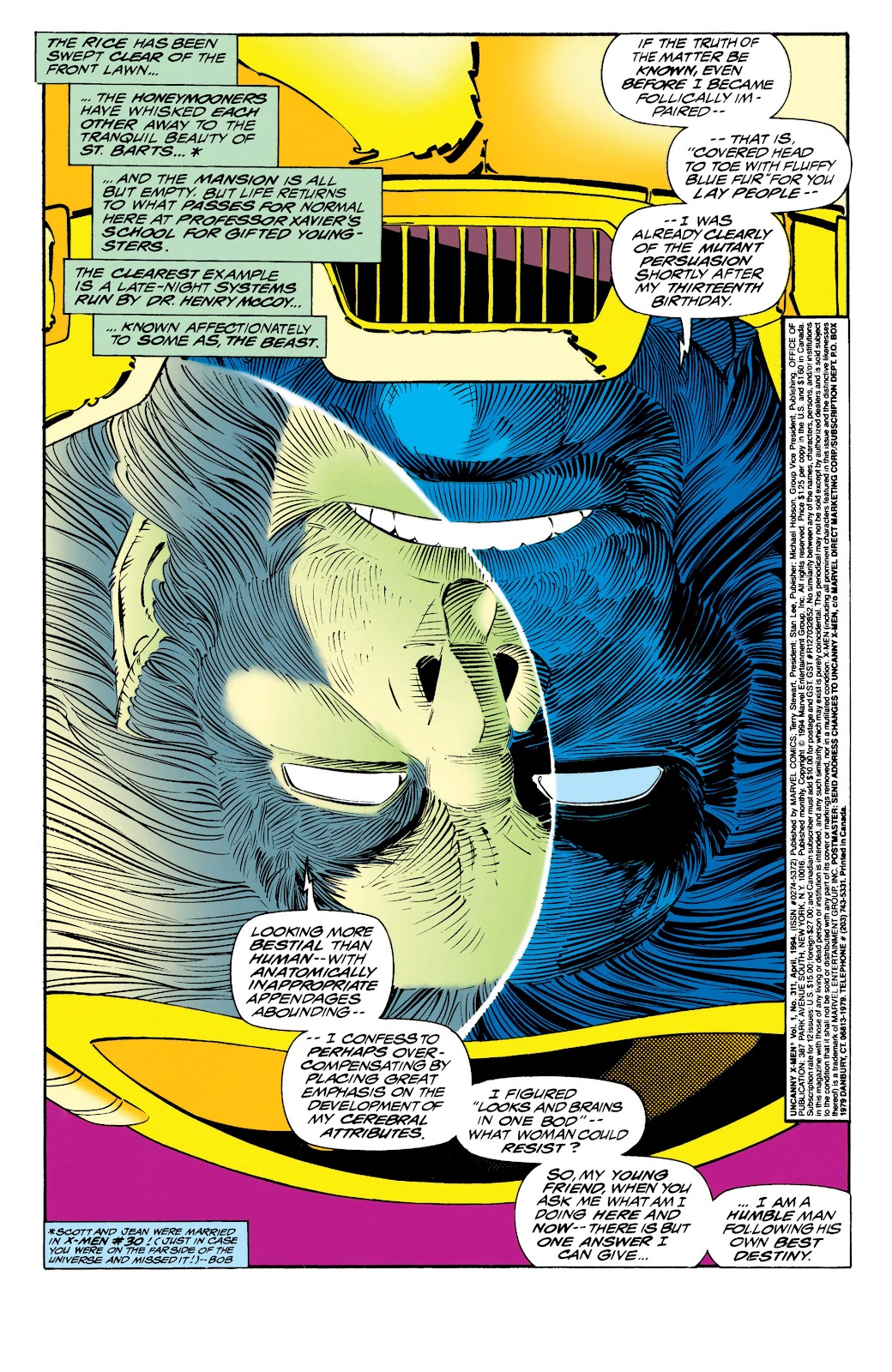 Uncanny X-Men (1963) issue 311 - Page 2