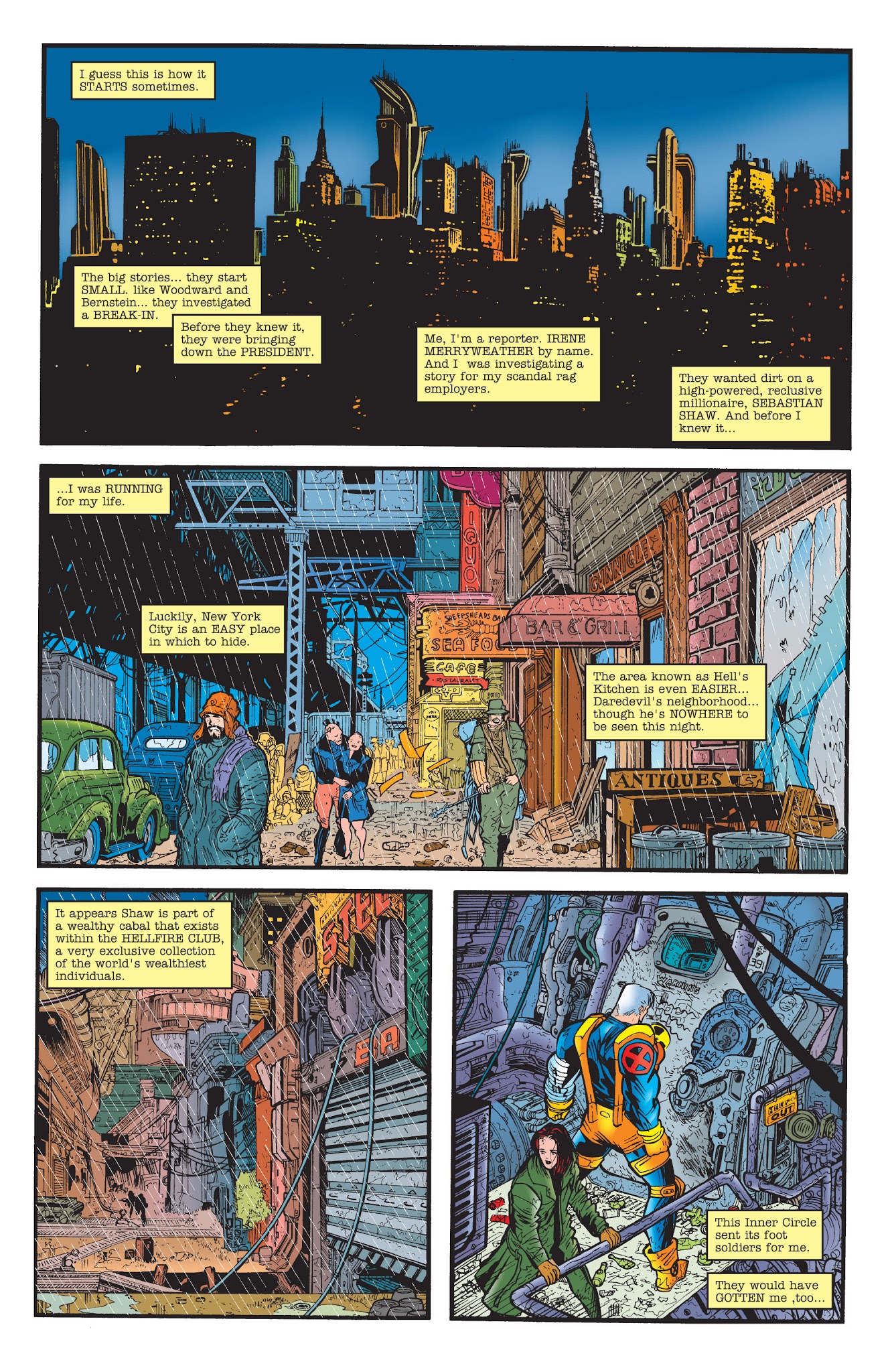 Read online Cable: The Hellfire Hunt comic -  Issue # TPB - 104