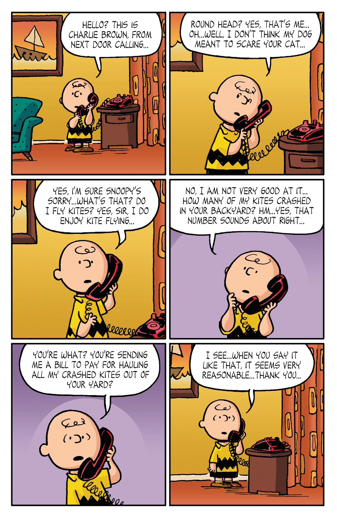 Read online Peanuts: The Beagle Has Landed, Charlie Brown comic -  Issue # TPB - 57