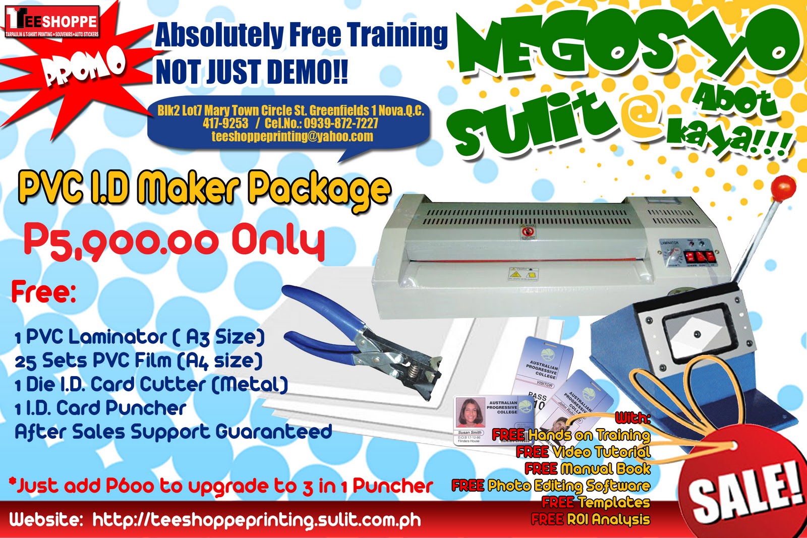PRINTING PVC I.D. Maker