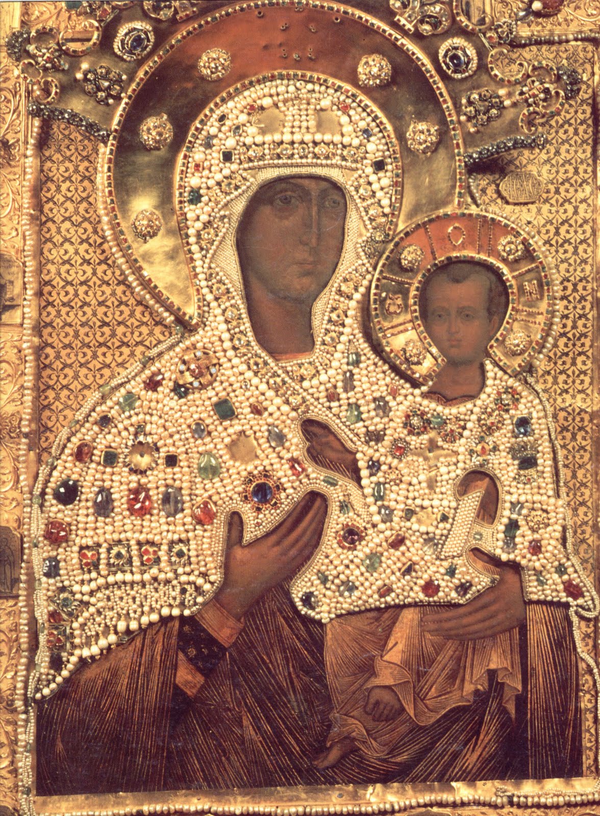 Икона Божией матери Одигитрия Аксайская