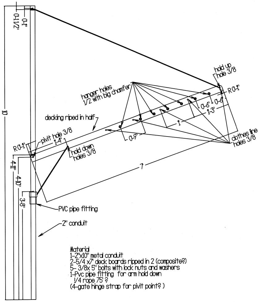 Build-It-Solar Blog: Ken's Solar DIY Clothes Drying Rack