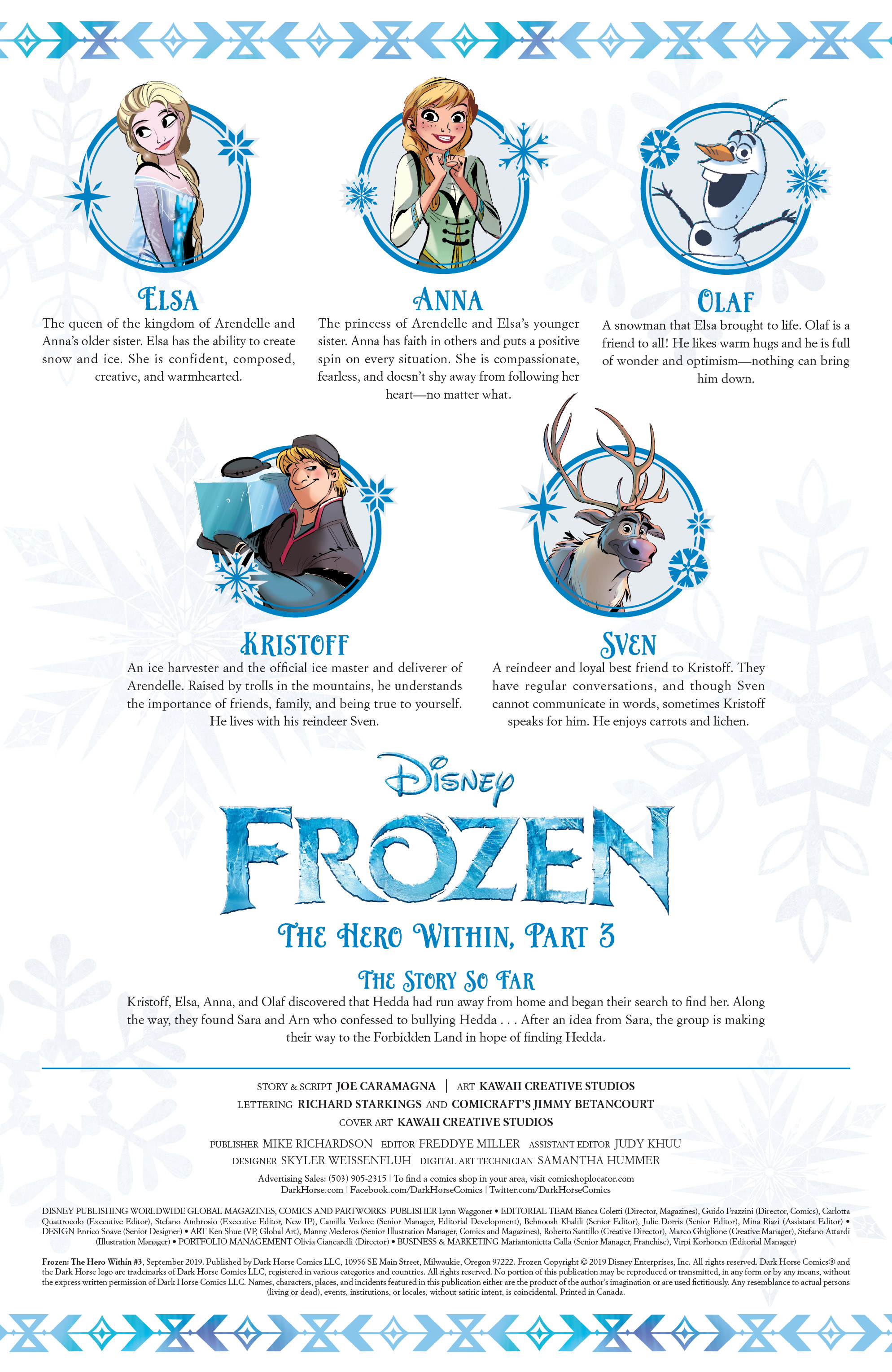 Disney Frozen: The Hero Within 3 Page 1