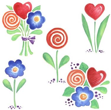 Imagenes de flores para imprimir-Imágenes y dibujos para imprimir