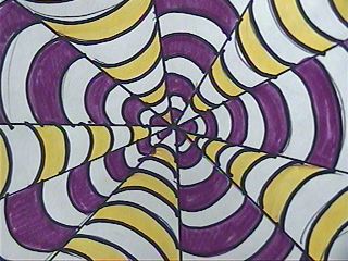 optical illusions art for kids