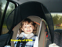 miss grace in carseat