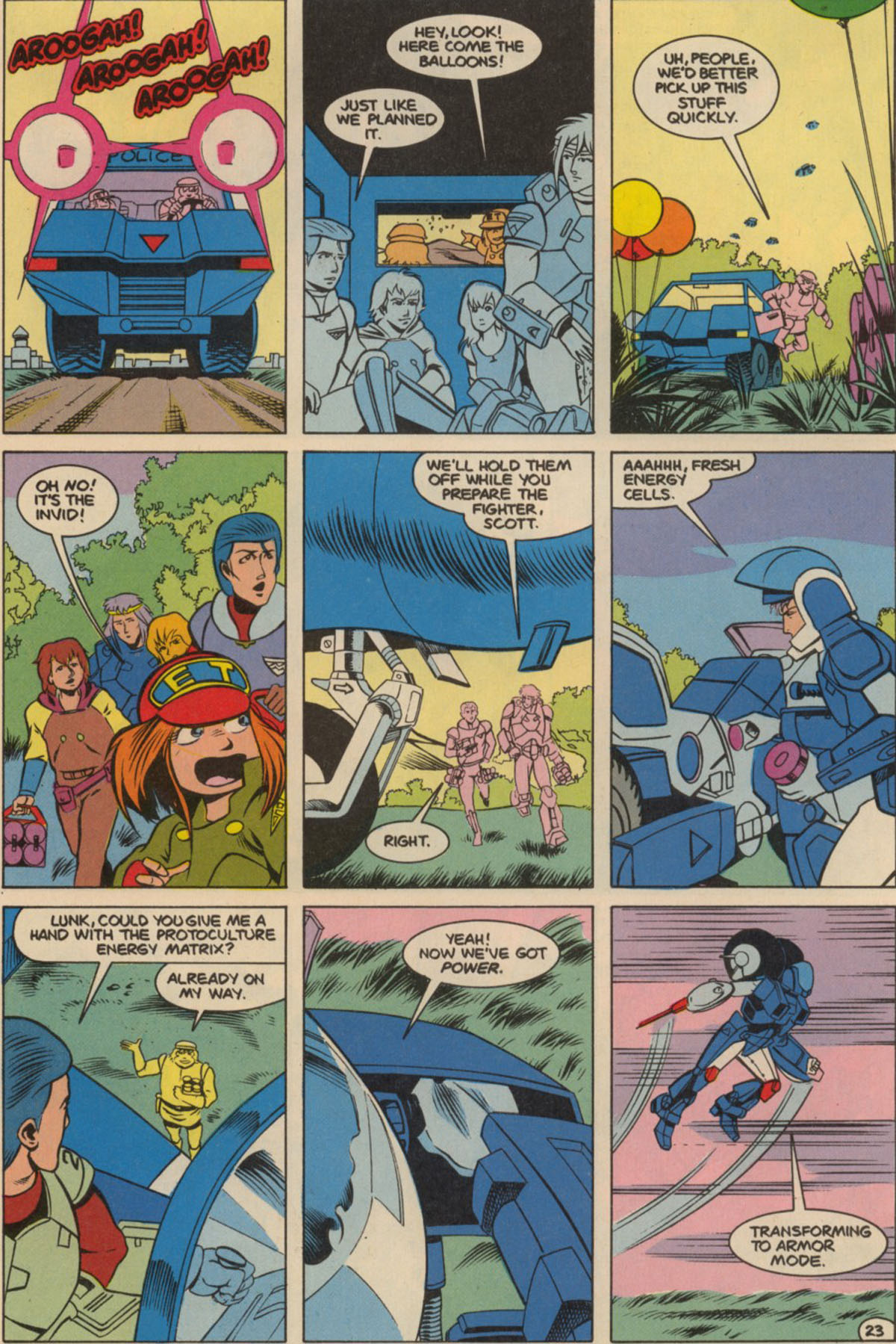 Read online Robotech The New Generation comic -  Issue #5 - 30