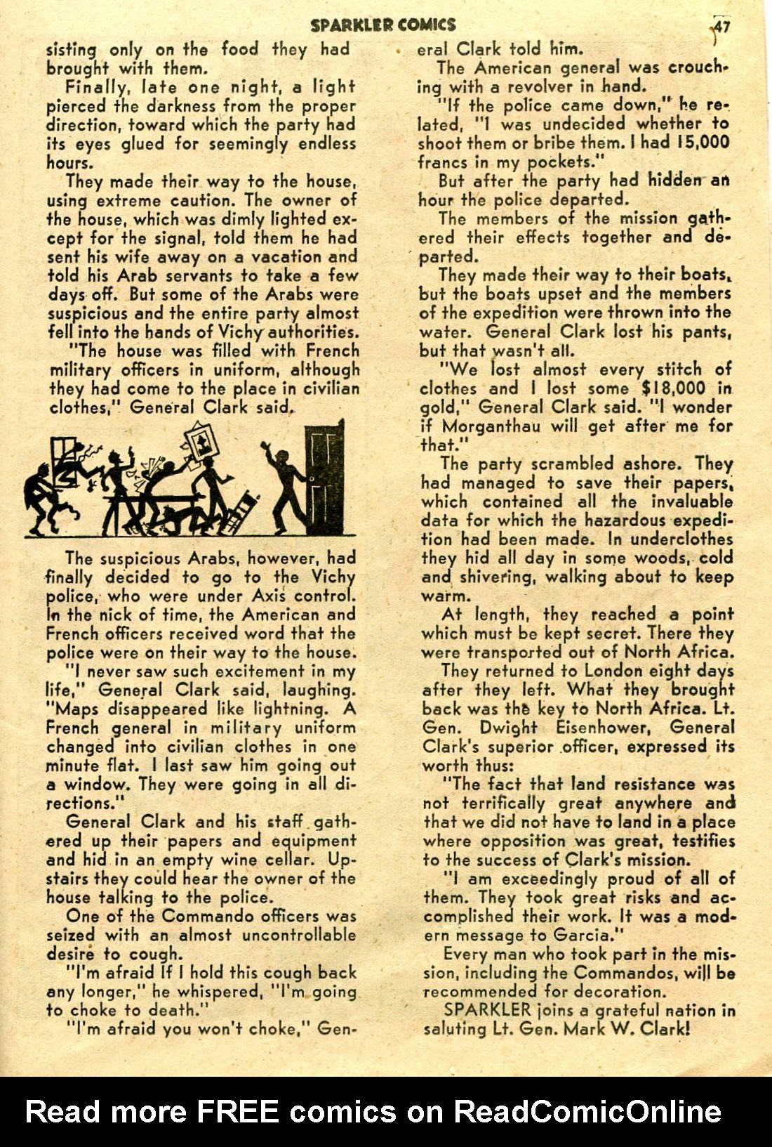Read online Sparkler Comics comic -  Issue #22 - 45