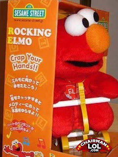 crap your hands! rocking elmo toy