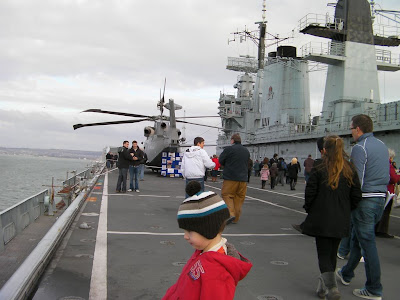 aircraft carrier flight deck