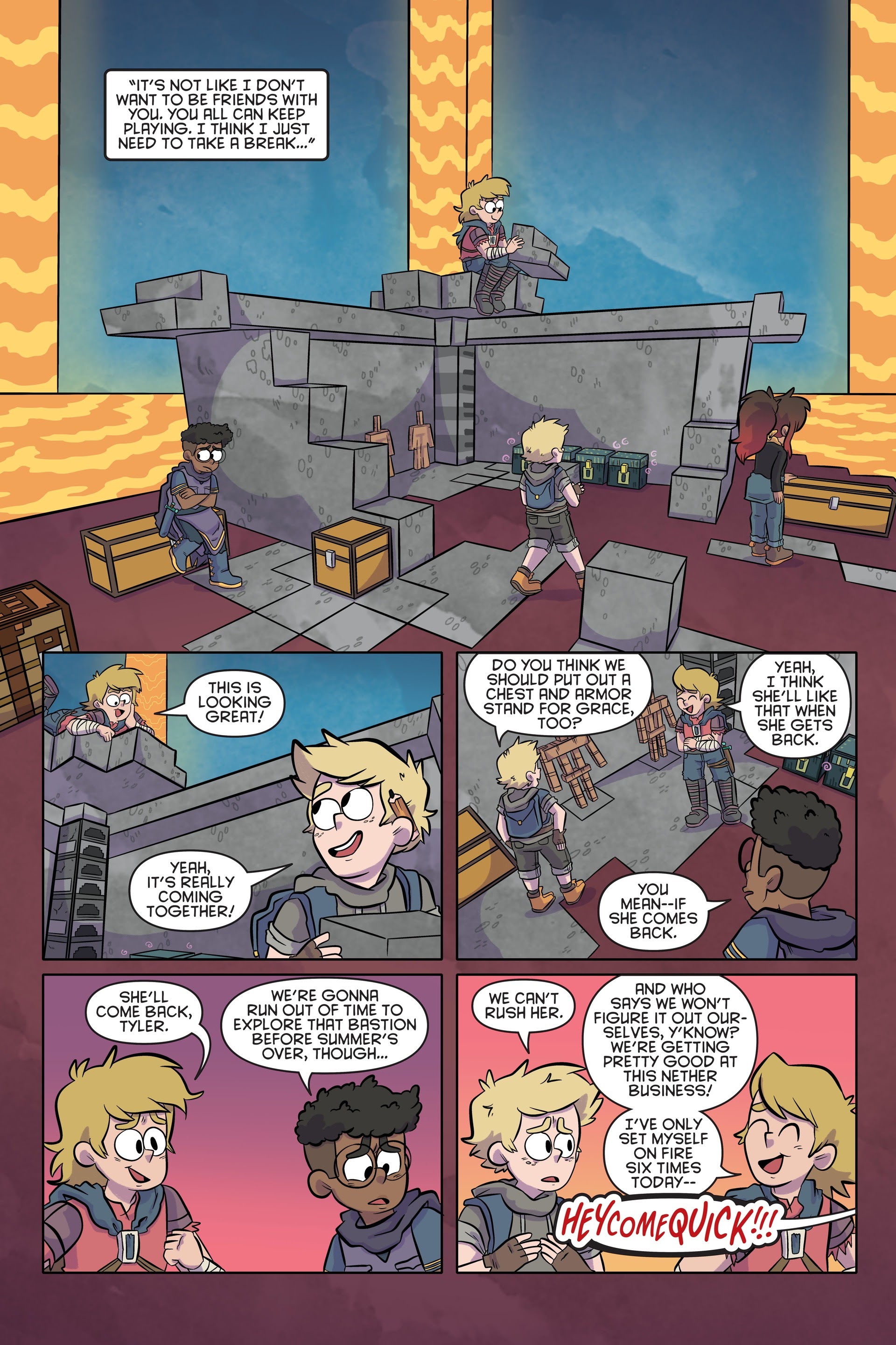 Read online Minecraft comic -  Issue # TPB 3 - 50