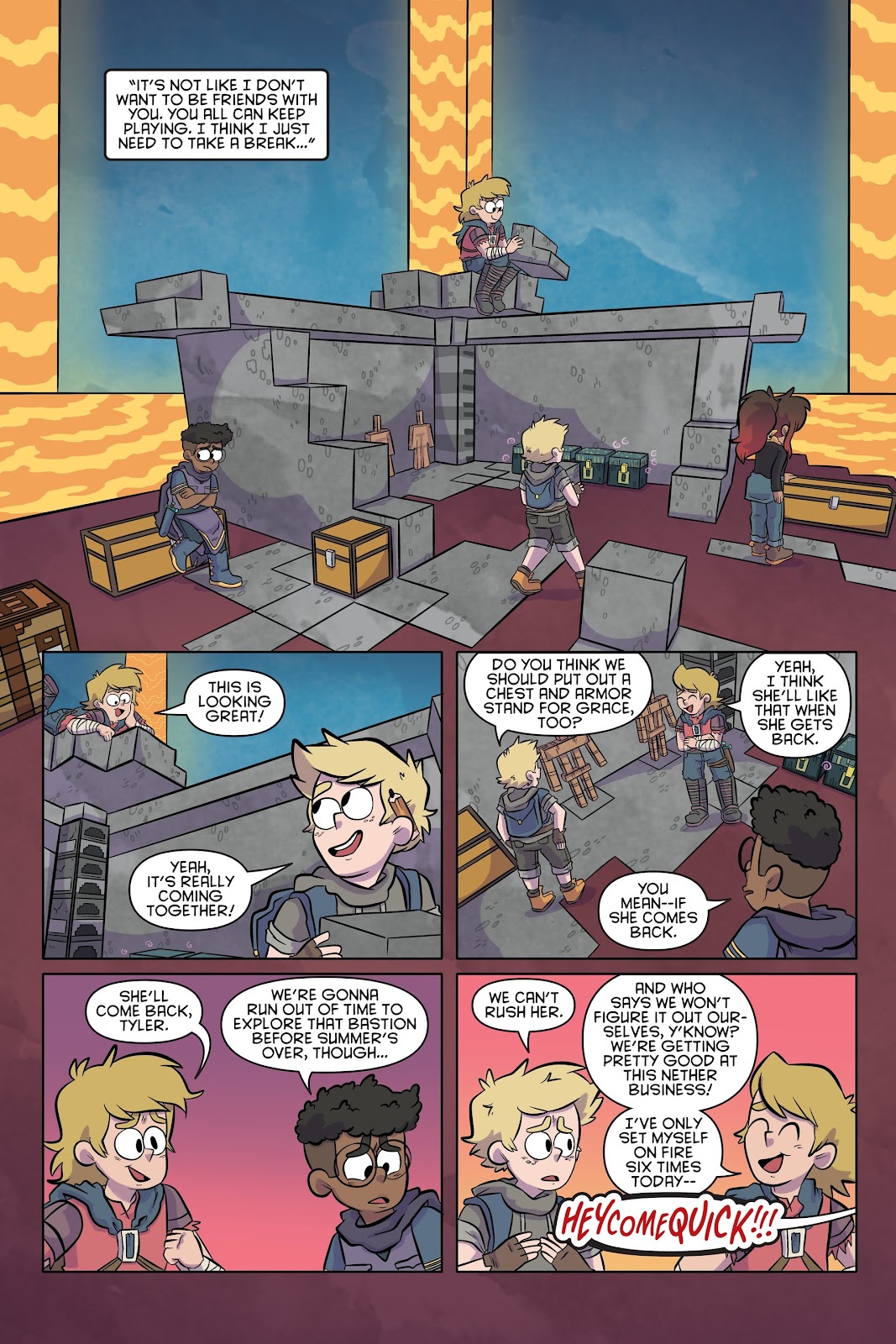 Minecraft issue TPB 3 - Page 50