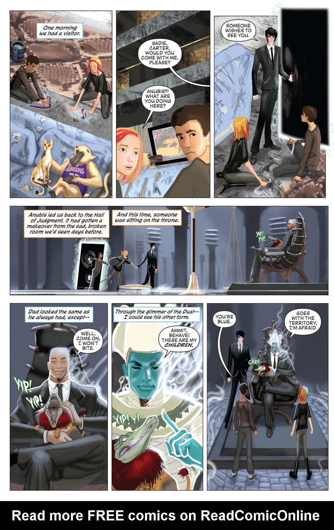 Read online The Kane Chronicles comic -  Issue # TPB 1 - 182