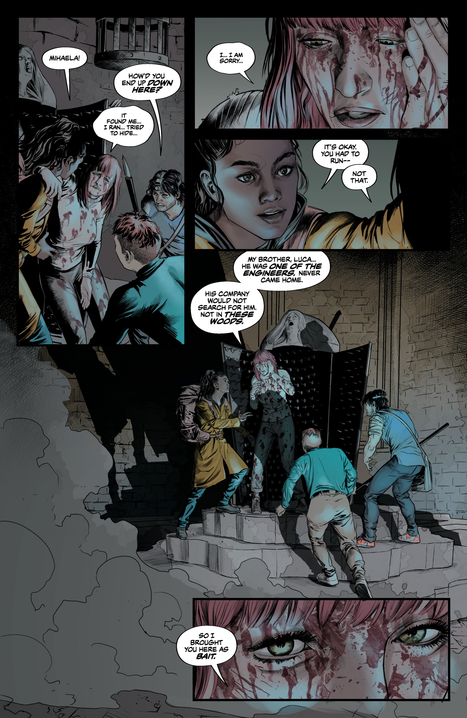 Read online Creeping comic -  Issue # TPB - 54
