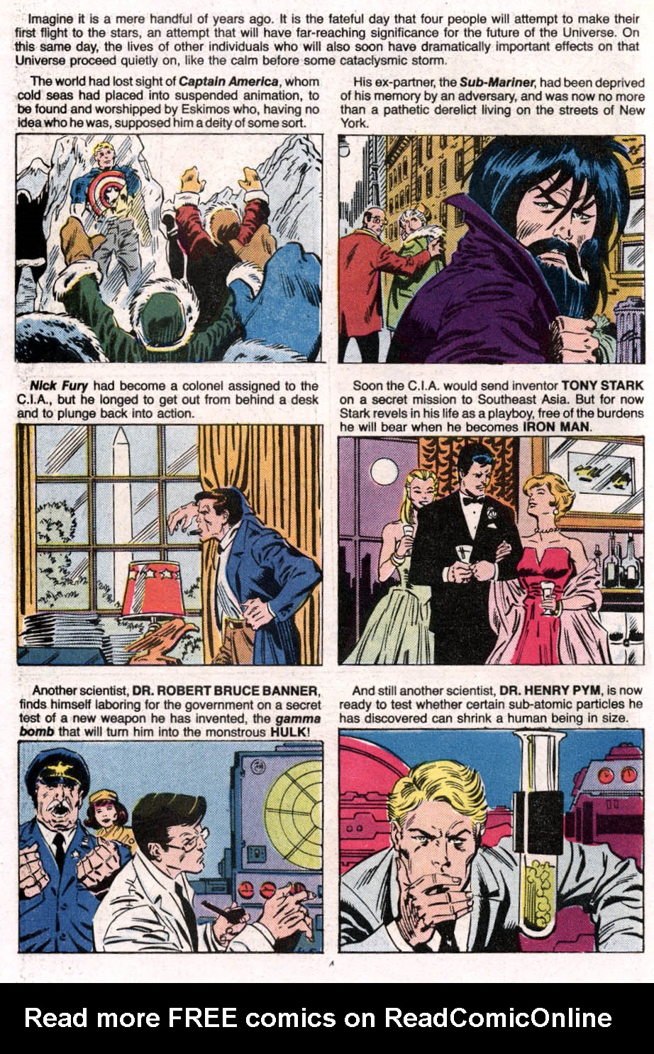 Read online Marvel Saga: The Official History of the Marvel Universe comic -  Issue #1 - 6